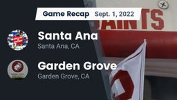 Recap: Santa Ana  vs. Garden Grove  2022