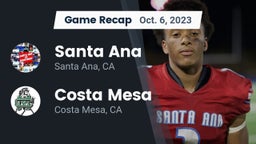 Recap: Santa Ana  vs. Costa Mesa  2023