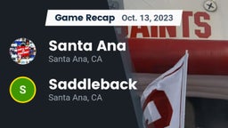 Recap: Santa Ana  vs. Saddleback  2023