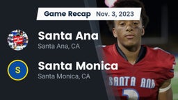 Recap: Santa Ana  vs. Santa Monica  2023