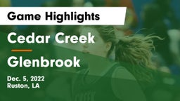 Cedar Creek  vs Glenbrook Game Highlights - Dec. 5, 2022