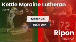 Matchup: Kettle Moraine vs. Ripon  2017