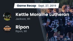 Recap: Kettle Moraine Lutheran  vs. Ripon  2019