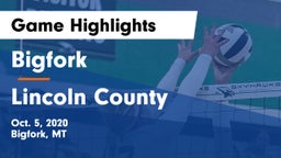 Bigfork  vs Lincoln County  Game Highlights - Oct. 5, 2020