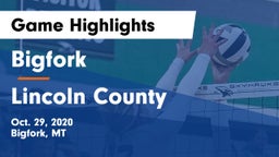 Bigfork  vs Lincoln County  Game Highlights - Oct. 29, 2020