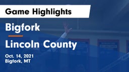 Bigfork  vs Lincoln County  Game Highlights - Oct. 14, 2021