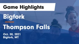 Bigfork  vs Thompson Falls Game Highlights - Oct. 30, 2021