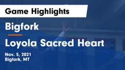 Bigfork  vs Loyola Sacred Heart  Game Highlights - Nov. 5, 2021