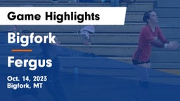 Bigfork  vs Fergus  Game Highlights - Oct. 14, 2023
