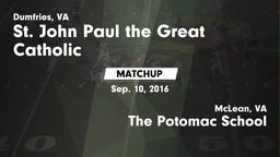 Matchup: Pope John Paul the G vs. The Potomac School 2016