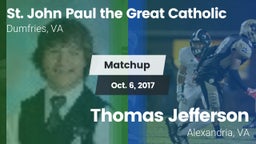 Matchup: Pope John Paul the G vs. Thomas Jefferson  2017