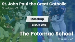 Matchup: Pope John Paul the G vs. The Potomac School 2018