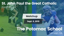 Matchup: Pope John Paul the G vs. The Potomac School 2019
