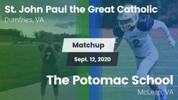 Matchup: Pope John Paul the G vs. The Potomac School 2020