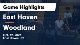 East Haven  vs Woodland  Game Highlights - Oct. 12, 2022