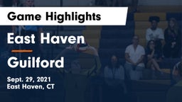 East Haven  vs Guilford  Game Highlights - Sept. 29, 2021