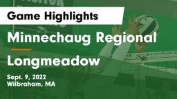 Minnechaug Regional  vs Longmeadow  Game Highlights - Sept. 9, 2022