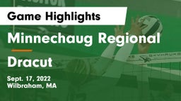 Minnechaug Regional  vs Dracut  Game Highlights - Sept. 17, 2022