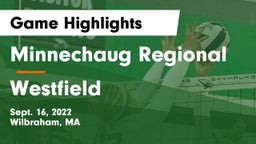 Minnechaug Regional  vs Westfield  Game Highlights - Sept. 16, 2022