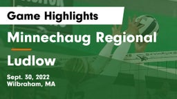 Minnechaug Regional  vs Ludlow  Game Highlights - Sept. 30, 2022