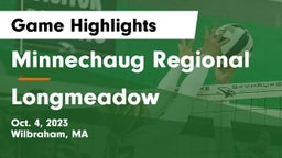 Minnechaug Regional  vs Longmeadow  Game Highlights - Oct. 4, 2023