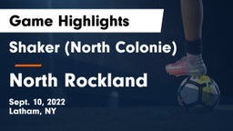 Shaker  (North Colonie) vs North Rockland  Game Highlights - Sept. 10, 2022