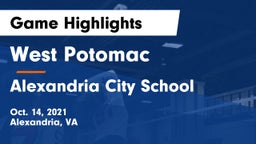 West Potomac  vs Alexandria City School Game Highlights - Oct. 14, 2021