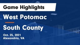 West Potomac  vs South County  Game Highlights - Oct. 25, 2021