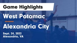 West Potomac  vs Alexandria City  Game Highlights - Sept. 24, 2022