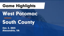 West Potomac  vs South County  Game Highlights - Oct. 3, 2023