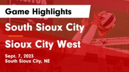 South Sioux City  vs Sioux City West   Game Highlights - Sept. 7, 2023