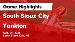 South Sioux City  vs Yankton  Game Highlights - Aug. 26, 2023