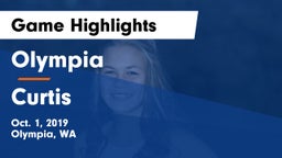 Olympia  vs Curtis  Game Highlights - Oct. 1, 2019