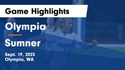 Olympia  vs Sumner   Game Highlights - Sept. 19, 2023