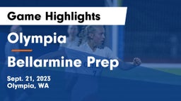 Olympia  vs Bellarmine Prep  Game Highlights - Sept. 21, 2023