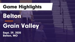 Belton  vs Grain Valley  Game Highlights - Sept. 29, 2020