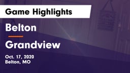 Belton  vs Grandview  Game Highlights - Oct. 17, 2020