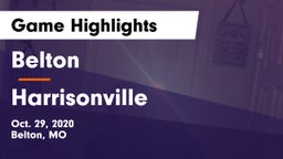 Belton  vs Harrisonville  Game Highlights - Oct. 29, 2020