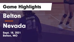 Belton  vs Nevada  Game Highlights - Sept. 18, 2021