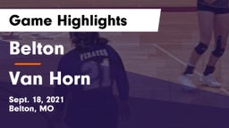 Belton  vs Van Horn  Game Highlights - Sept. 18, 2021