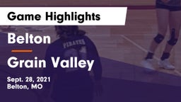 Belton  vs Grain Valley  Game Highlights - Sept. 28, 2021