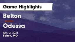 Belton  vs Odessa  Game Highlights - Oct. 2, 2021