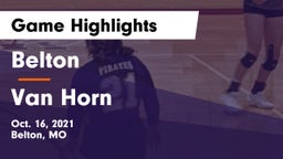 Belton  vs Van Horn  Game Highlights - Oct. 16, 2021