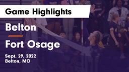 Belton  vs Fort Osage  Game Highlights - Sept. 29, 2022