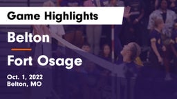 Belton  vs Fort Osage  Game Highlights - Oct. 1, 2022