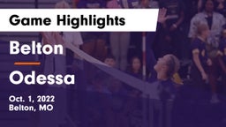 Belton  vs Odessa  Game Highlights - Oct. 1, 2022