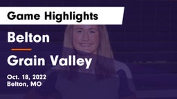 Belton  vs Grain Valley  Game Highlights - Oct. 18, 2022