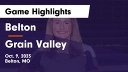 Belton  vs Grain Valley  Game Highlights - Oct. 9, 2023