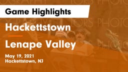 Hackettstown  vs Lenape Valley  Game Highlights - May 19, 2021