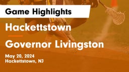 Hackettstown  vs Governor Livingston  Game Highlights - May 20, 2024